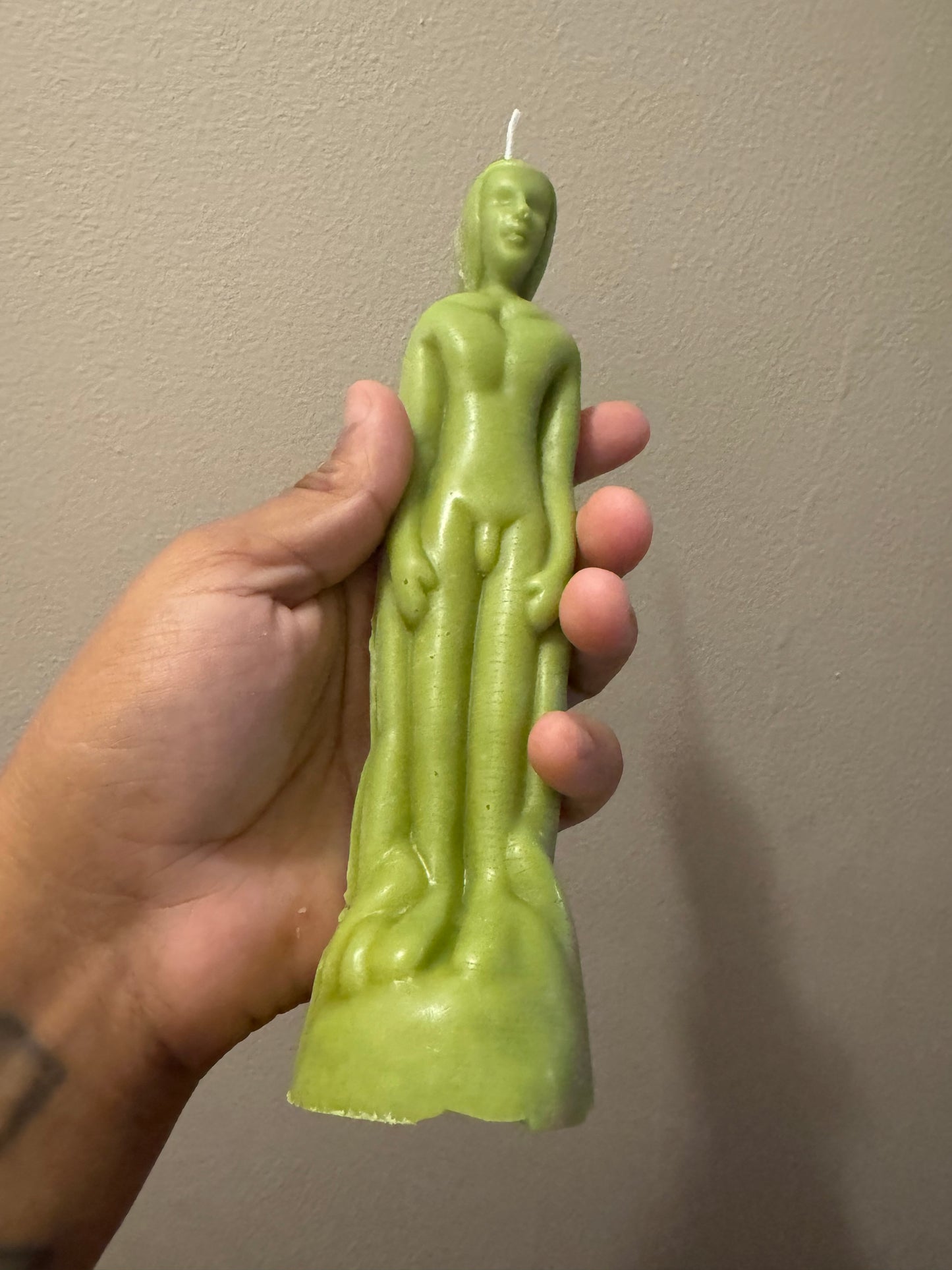 Male image candle