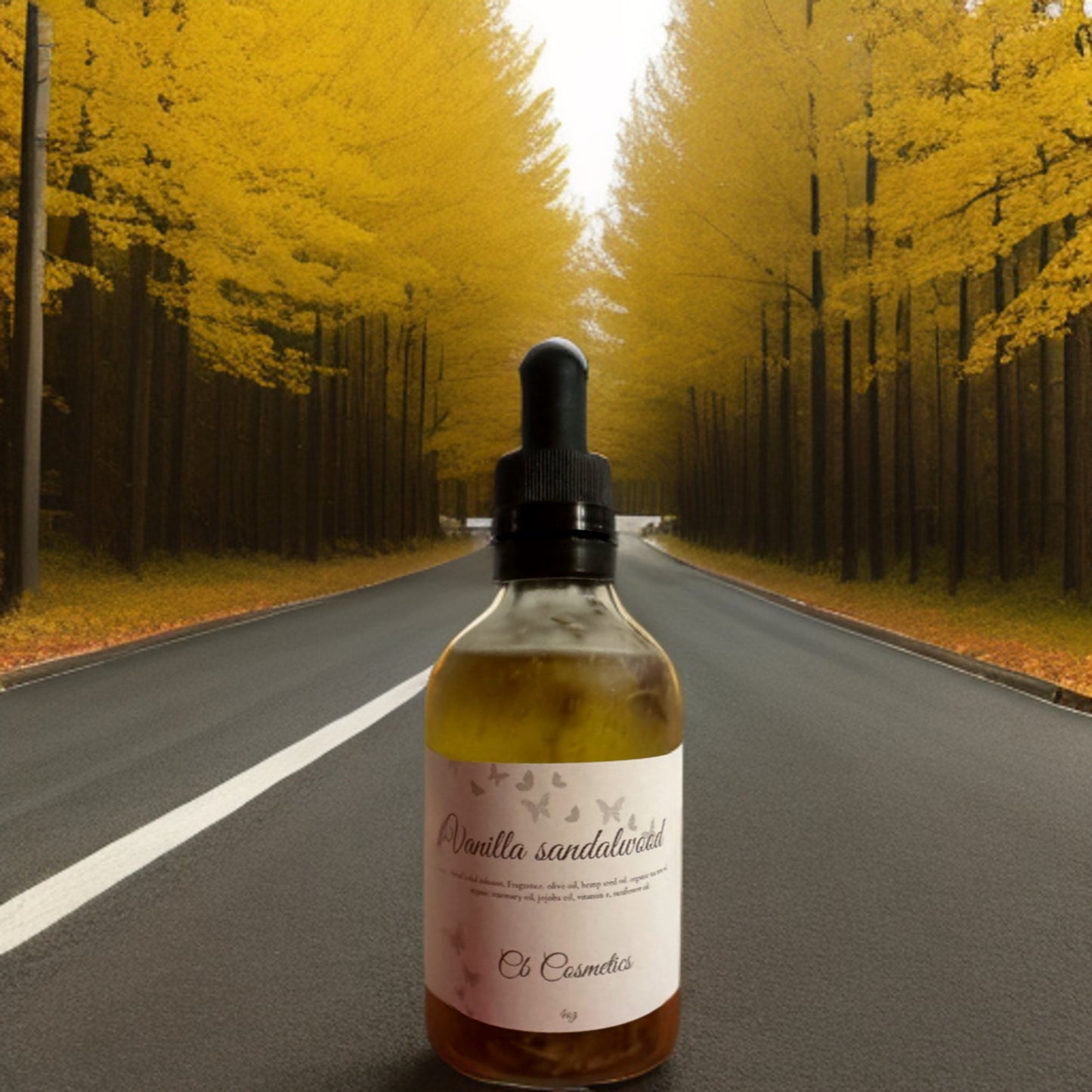 vanilla sandalwood skin oil