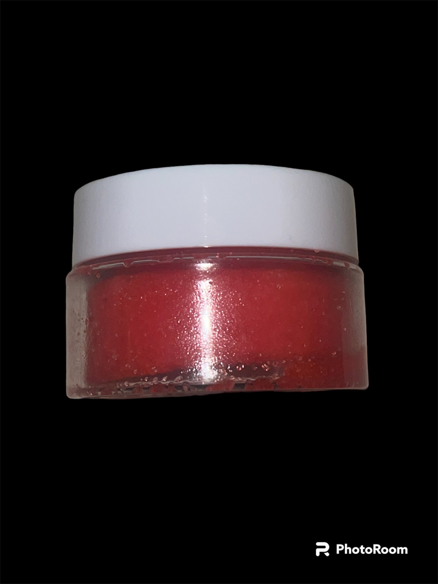 Exfoliante labial de cereza roja