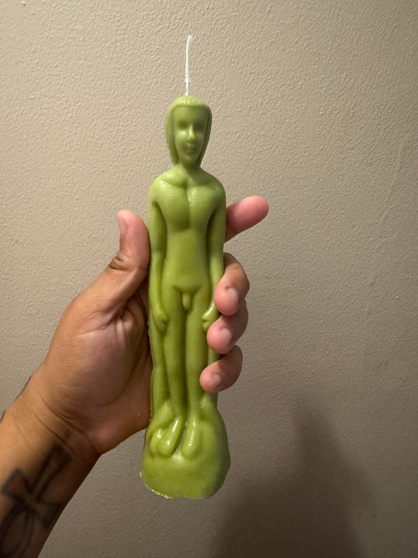 Male image candle