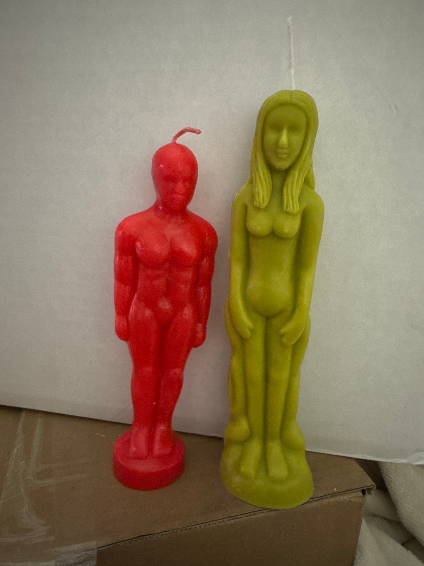 Female image candle