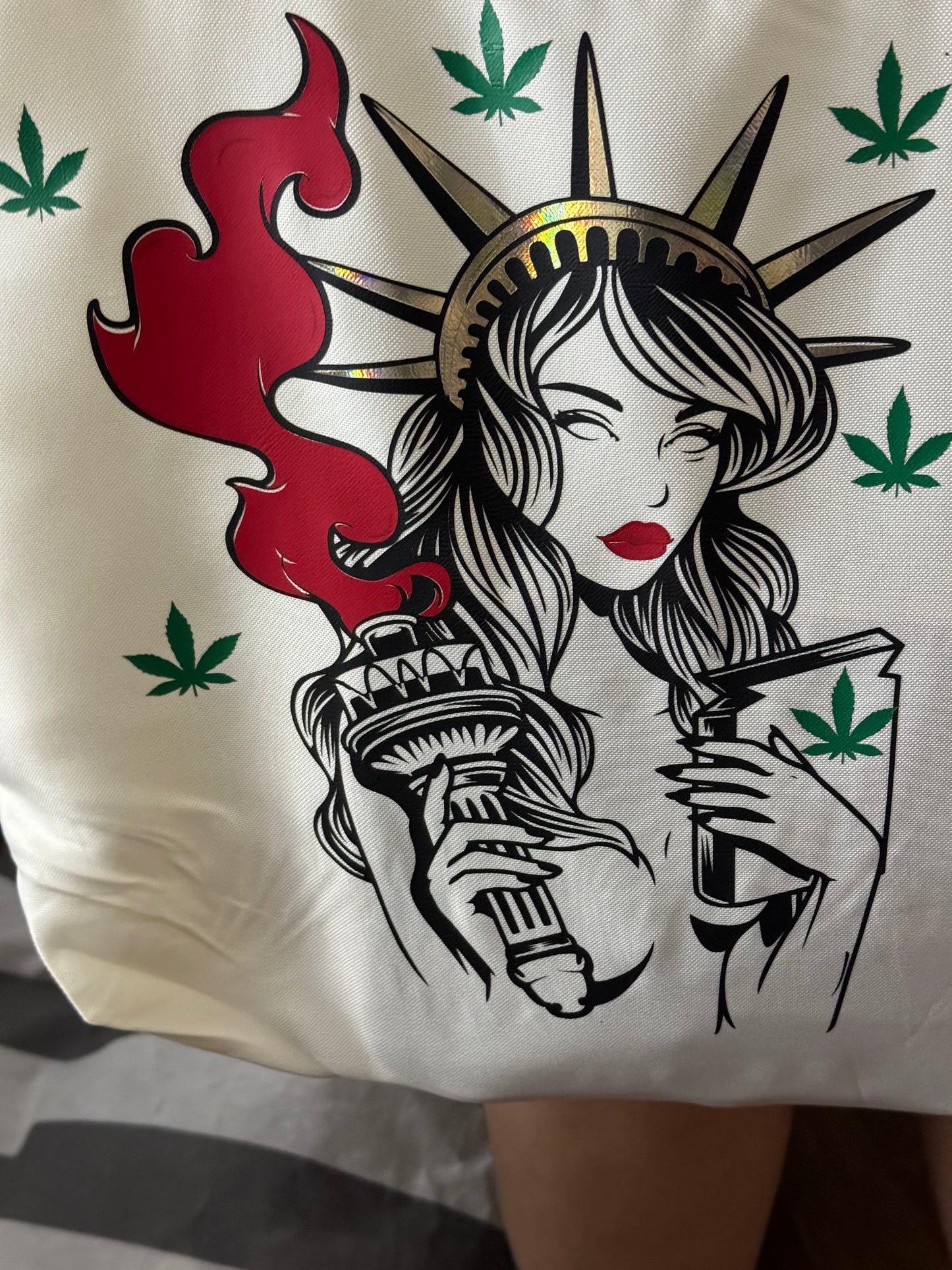 New york cannabis tote bag!