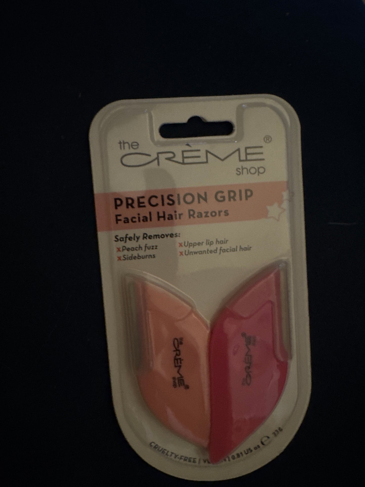 The creme shop!! Facial razors!