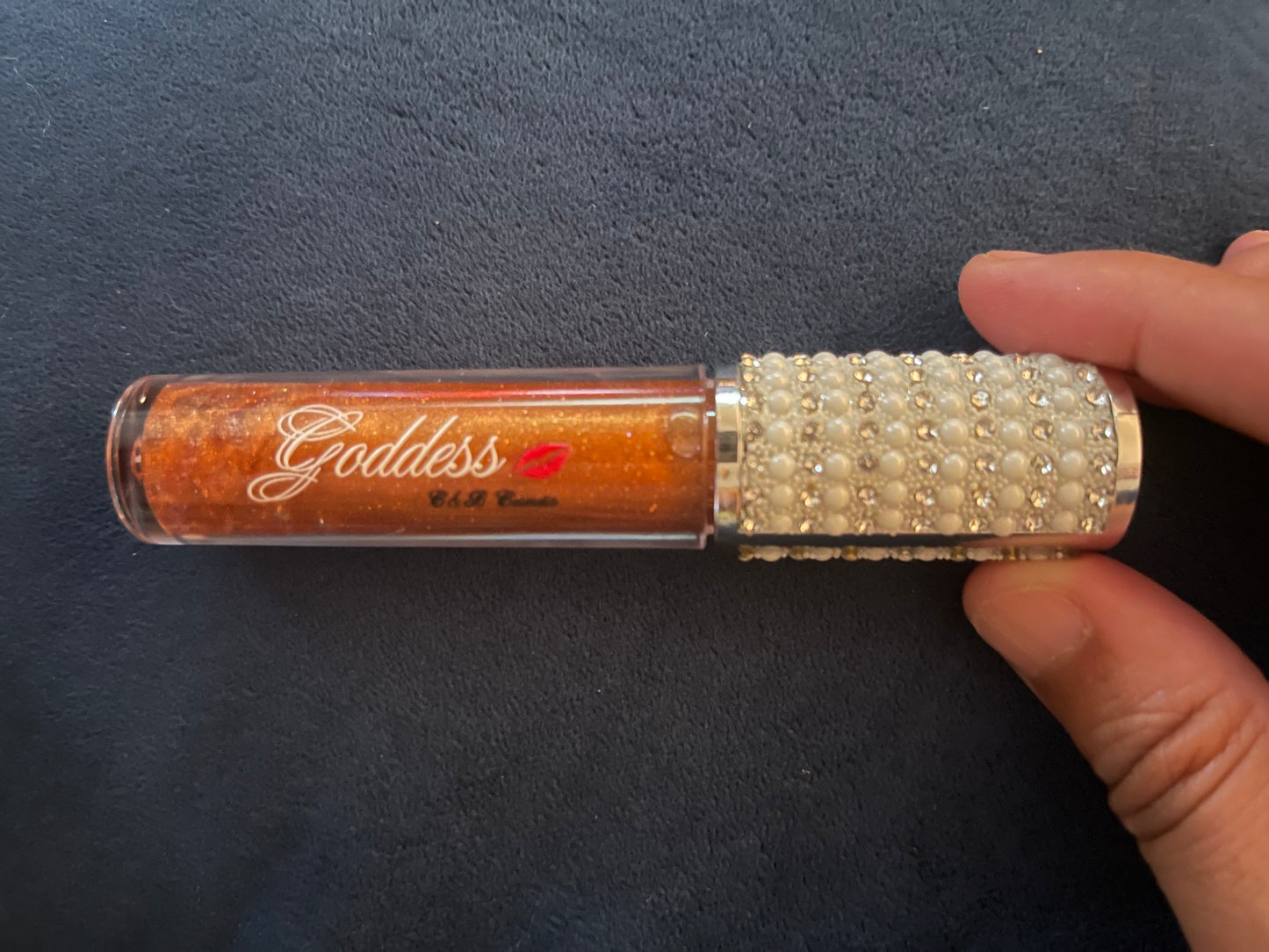 Brillo de labios de cuarzo fresa