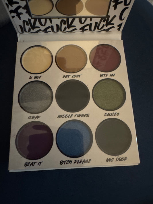 Bh cosmetics fuck off palette!