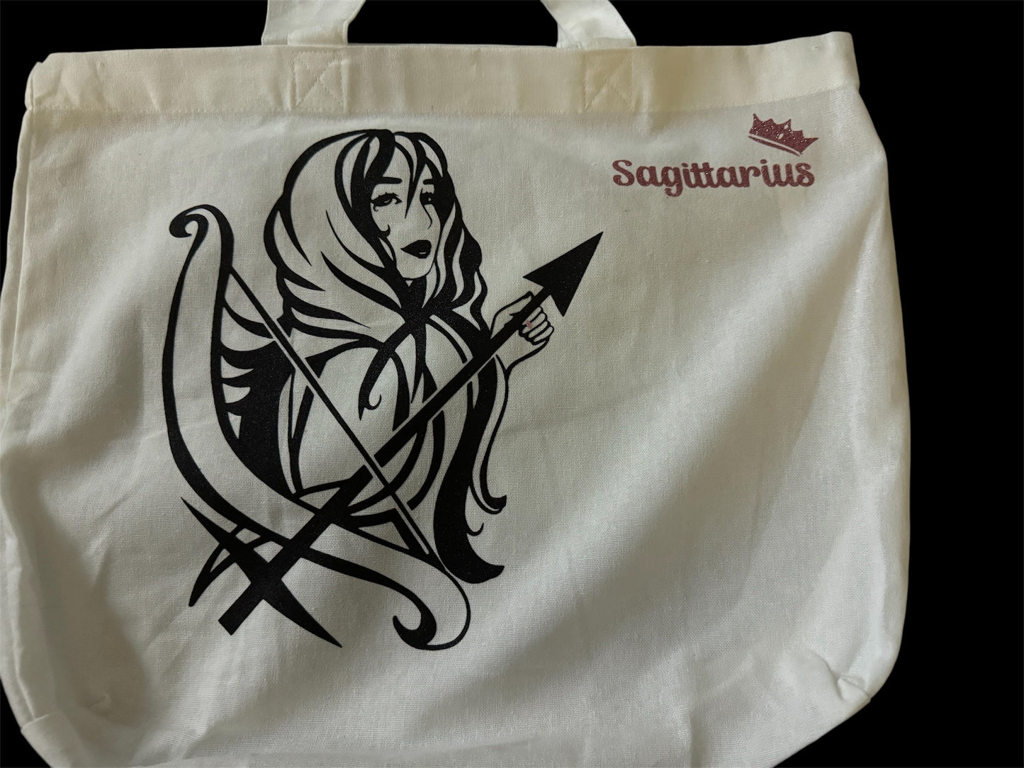 Sagittarius tote bags