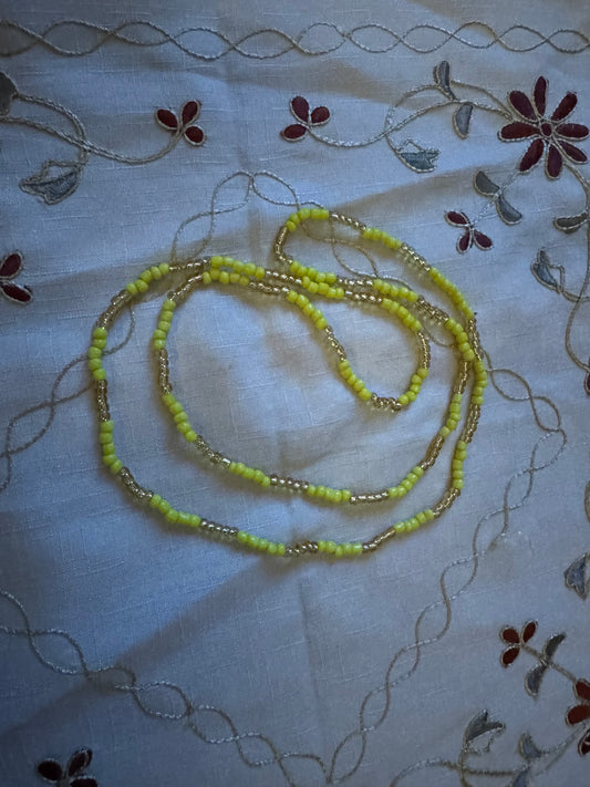 Orisha Oshun beads