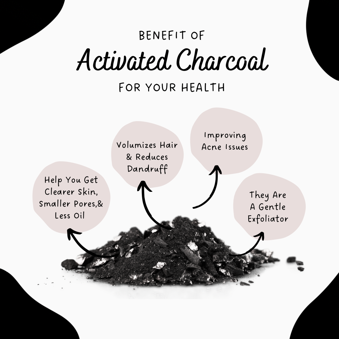 Charcoal soap