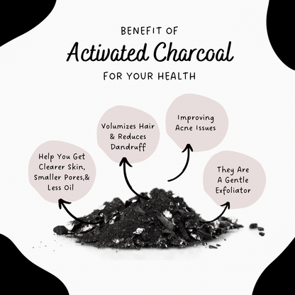 Charcoal soap