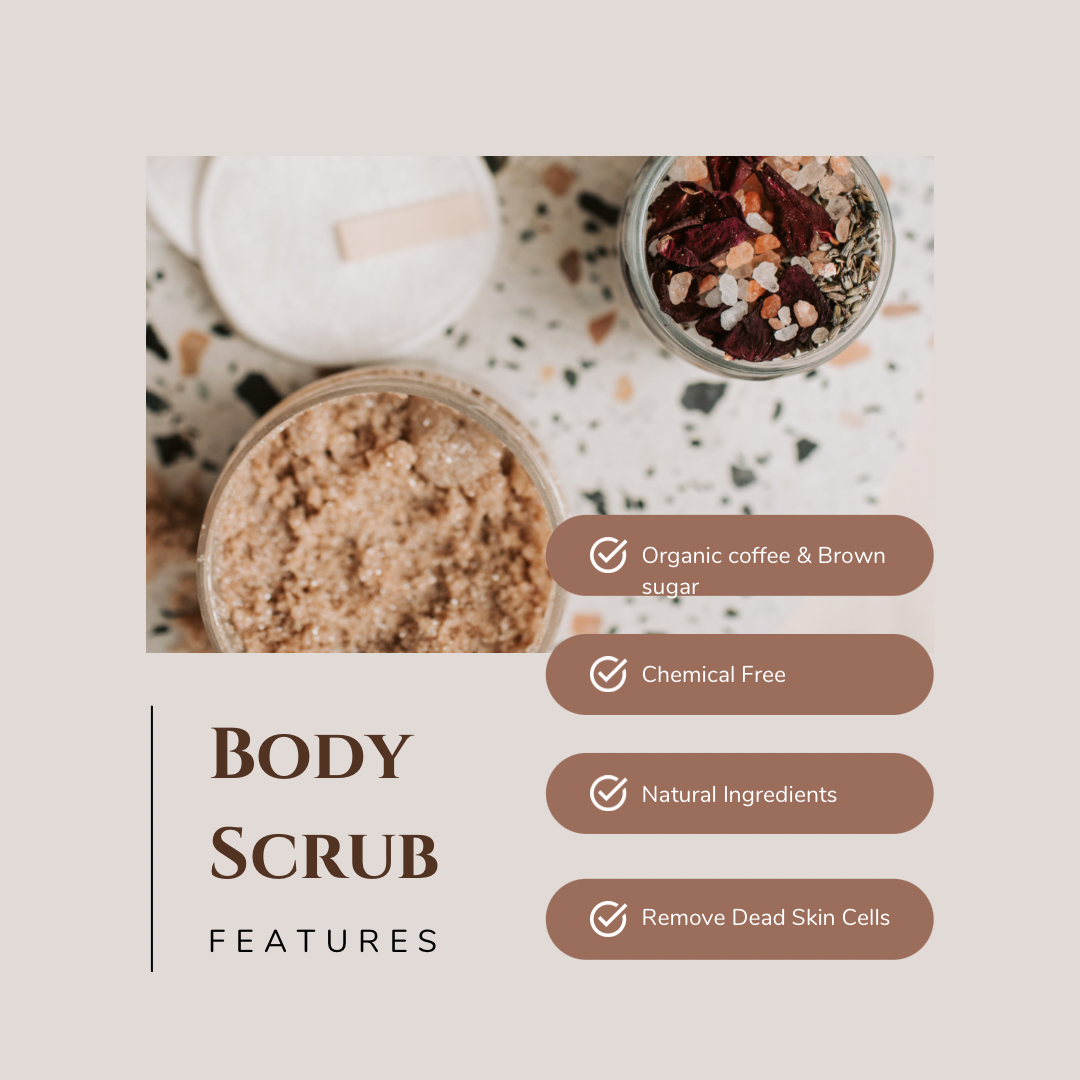 Exfoliante facial de café