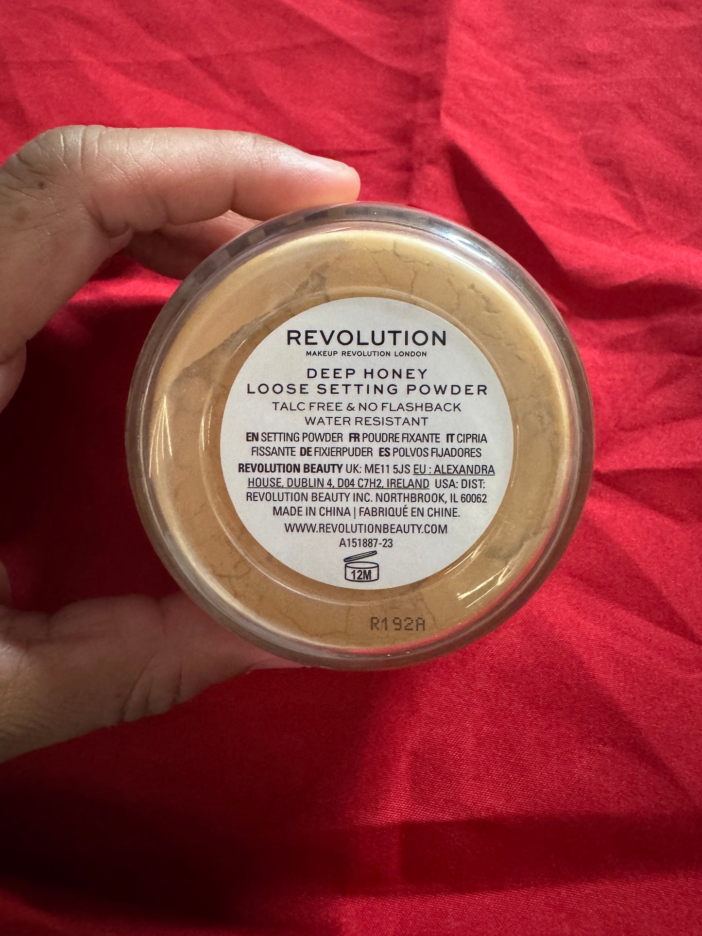 Honey setting powder!!!