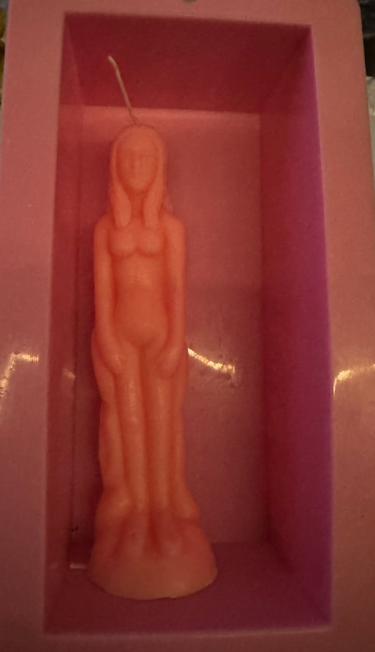Female image candle